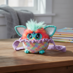Bolso de ganchillo para Furby