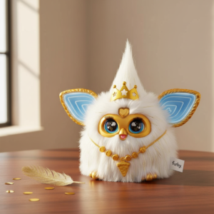 Furby Gold Glam: peluche interactivo dorado