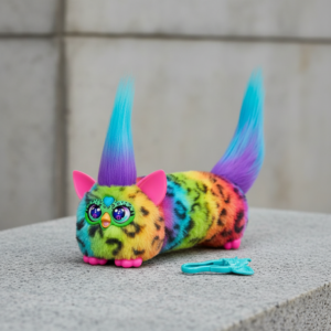 Peluche interactivo Furby DJ Furblets “Rain-Bow-Kat”