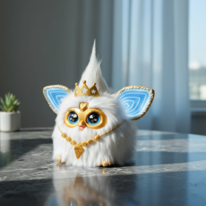 Furby Brillo Dorado: peluche interactivo