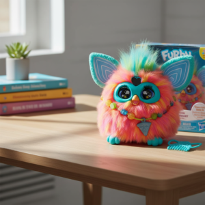 Furby interactivo naranja en alemán