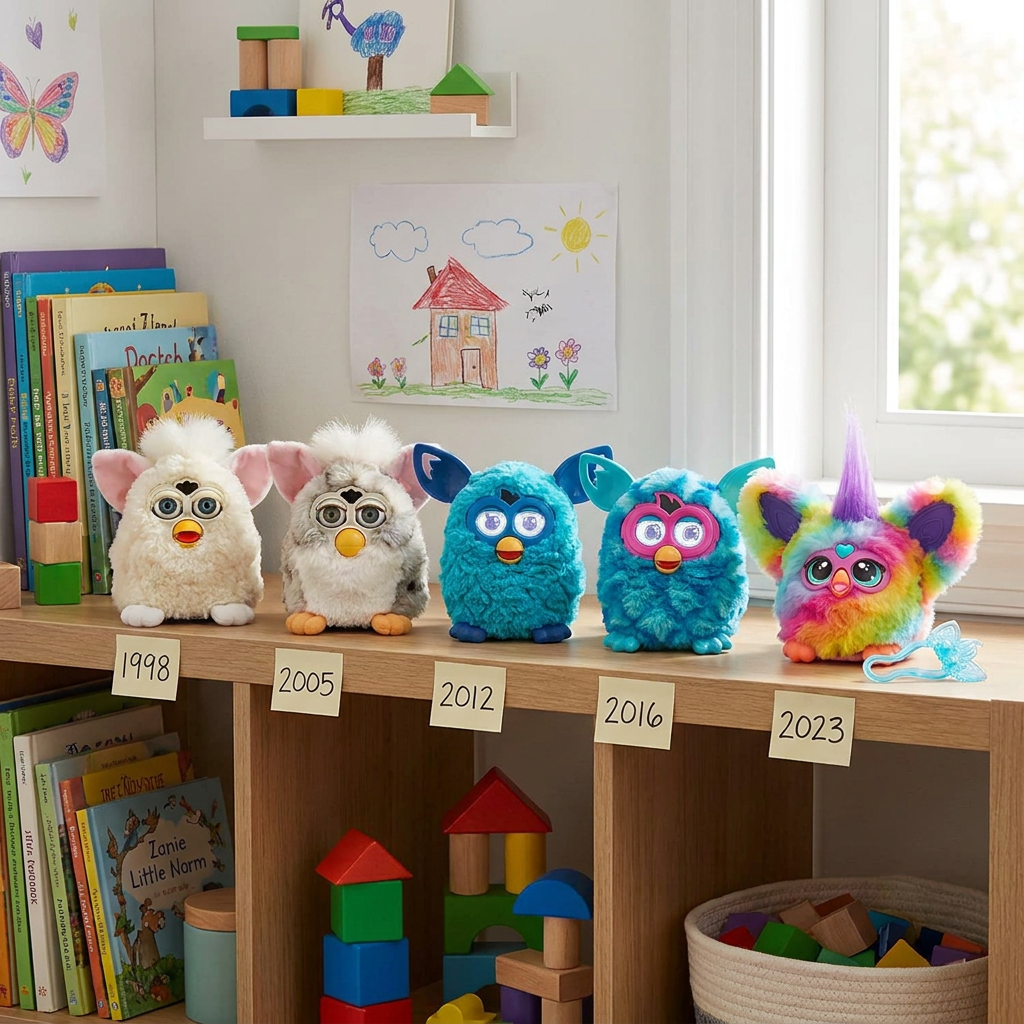 Generaciones de Furby: cómo ubicarlas sin volverse loco