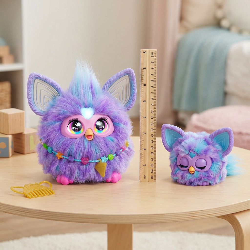 Furby grande vs. Furblets: diferencias que se notan en casa